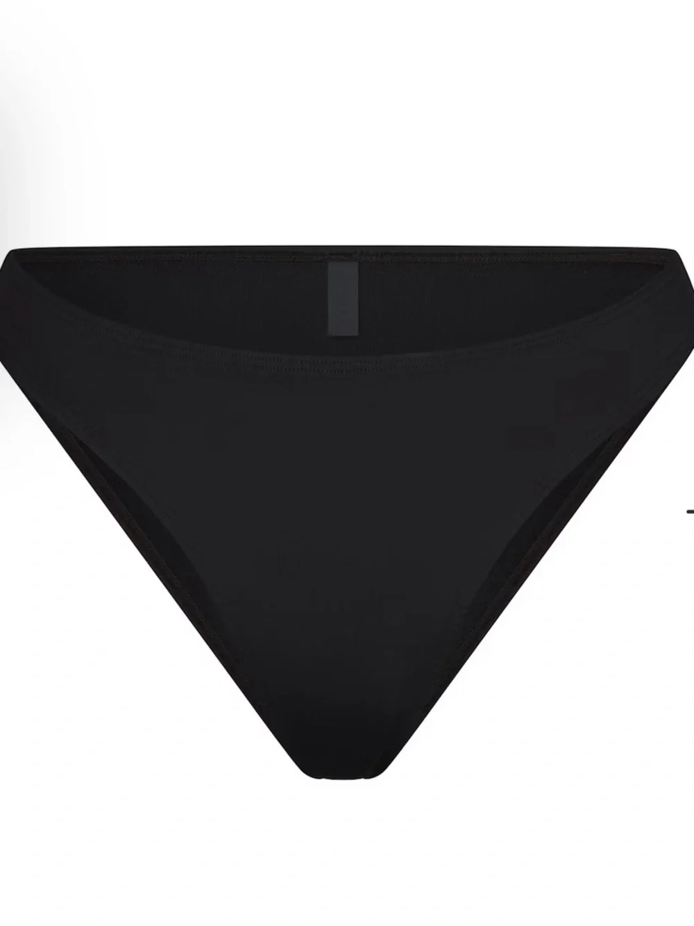 SKIMS High Leg Bikini Bottom - Black S NWOT
